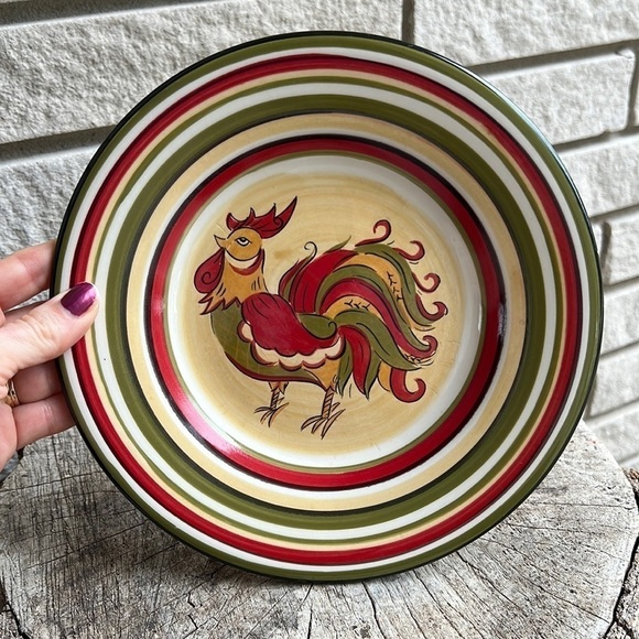 Vintage Tabletops Gallery Rafael Rooster Small Plate - Picture 1 of 9